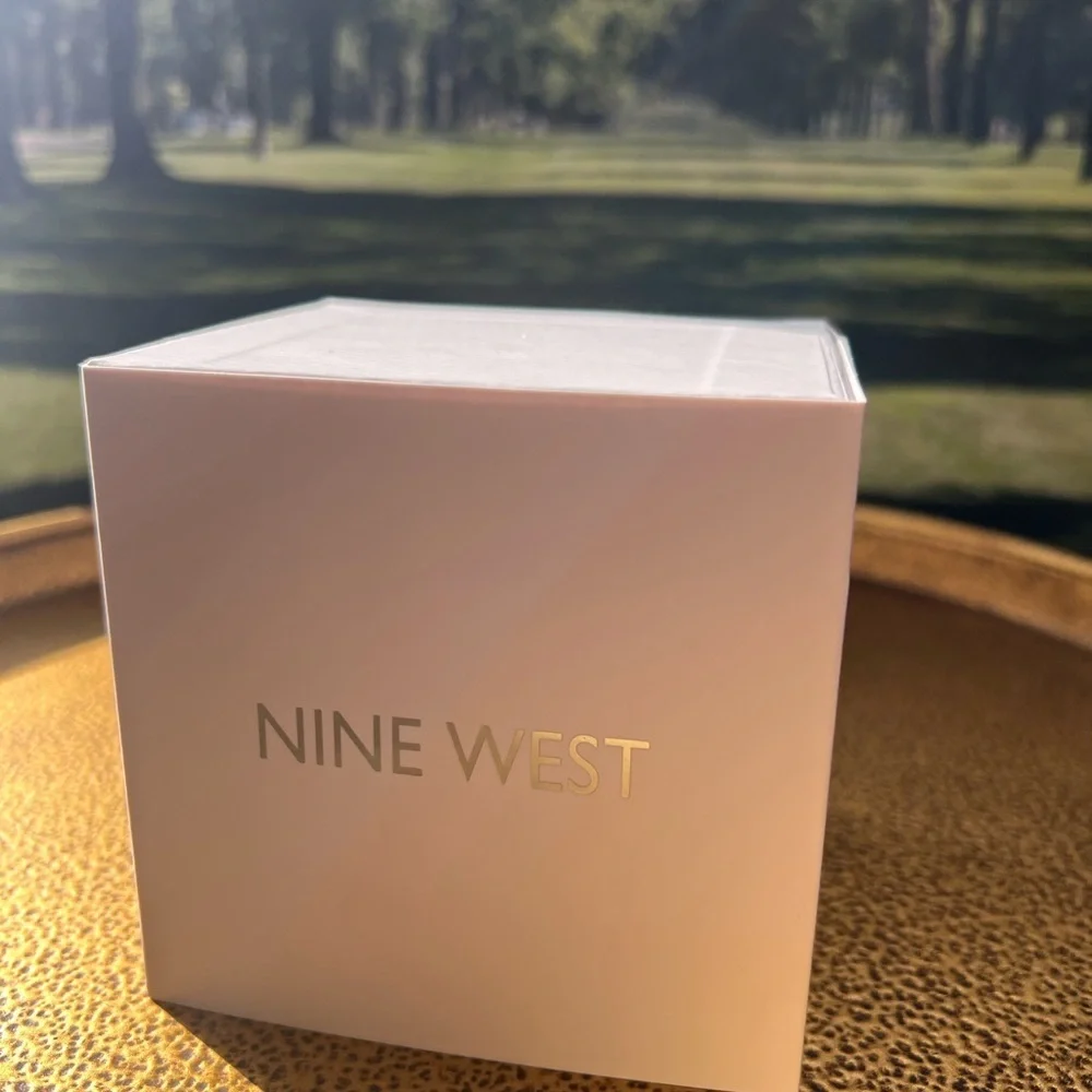 Nine West Liana Watch New In Box Adjustable Mesh Band Women